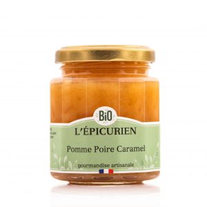 Pomme Poire Caramel BIO 210g – L’Epicurien
