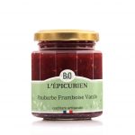 Rhubarbe Framboises Vanille BIO 210g – L&rsquo;Epicurien