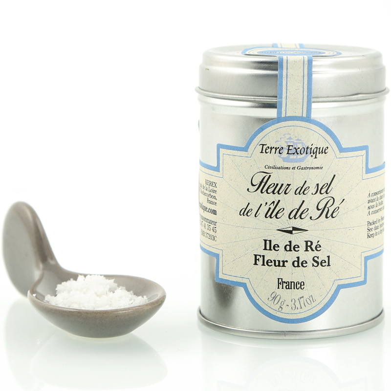 Fleur de sel de l'île de Ré 90g Le Panier d'Aimé