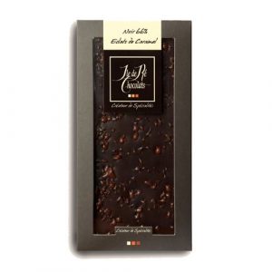 Chocolat Noir 66% Eclats de caramel 100g