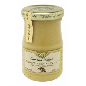 Moutarde de Dijon au vin blanc 100g – Fallot