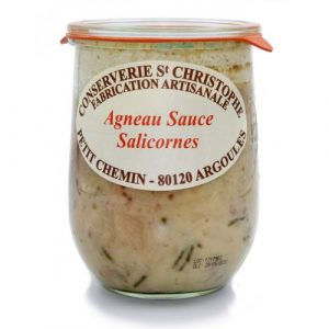 Agneau sauce salicornes 900g – Conserverie St Christophe