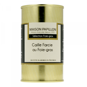 Caille Farcie au Foie Gras 190g – Maison Papillon
