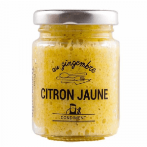 Citron jaune au Gingembre 90g – Rue Traversette