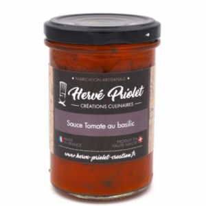 Sauce Tomate au Basilic 200g – Hervé Priolet