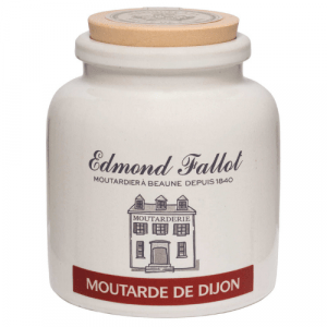 Moutarde de Dijon pot en grès 250g – Moutarderie Fallot