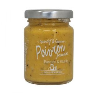 Poivron jaune Passion et Basilic 90g – Rue Traversette