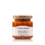 Salsa d&rsquo;Olives aux Poivrons 100g – L&rsquo;Epicurien
