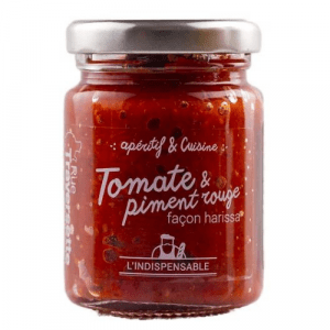 Tomate et piment rouge 90g – Rue Traversette
