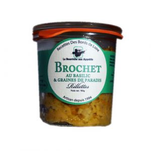 Rillettes de Brochet au Basilic 100g – Bourriche aux Appétits