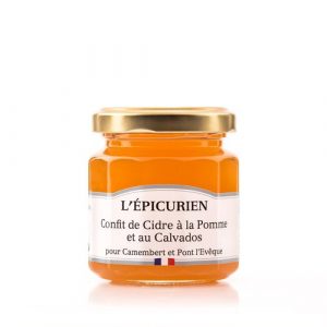 Confit de Cidre à la Pomme et au Calvados 125g – L’Epicurien