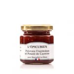 Confit de Poivrons Framboises et Piment de Cayenne 125g – L&rsquo;Epicurien