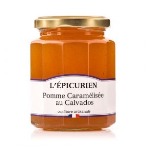 Pomme caramélisée au Calvados 320g – L’Epicurien