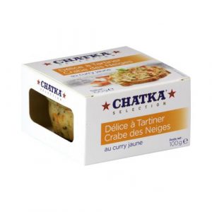 Crabe des Neiges au Curry jaune 100g – Chatka