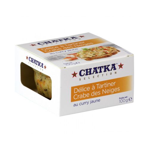 Crabe des Neiges au Curry jaune 100g - Chatka - Le Panier d'Aimé
