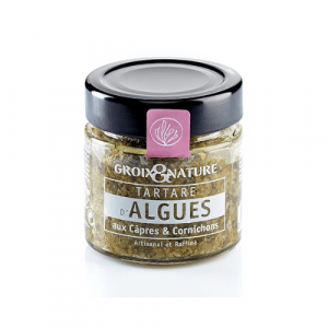 Tartare d’algues câpres et cornichons 100g – Groix & Nature