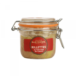 Rillettes au foie gras de canard 190g – Maison Barthouil