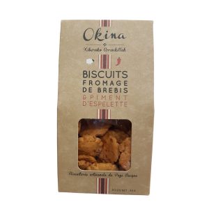 Biscuits Fromage de Brebis Piment d’Espelette 80g