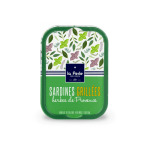 Sardines grillées herbes de Provence 115g – La Perle des Dieux