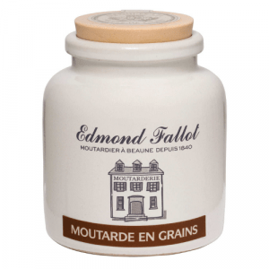 Moutarde en grains Pot Grès 250g – Moutarderie Fallot