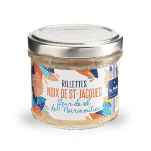 Rillettes de St Jacques fleur de sel Noirmoutier – La Perle des Dieux