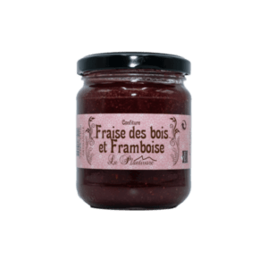 Fraise des bois et Framboise 220g – Plantivore