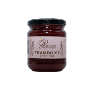 Confiture framboise épépinée – Plantivore