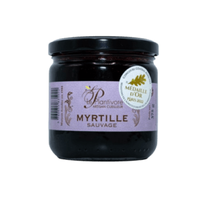 Confiture myrtille sauvage – Plantivore