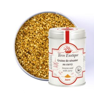 Graines de sésame au curry – Terre exotique