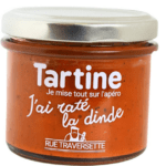 Tartinable « J’ai raté la dinde » – Rue Traversette