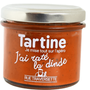 Tartinable « J’ai raté la dinde » – Rue Traversette